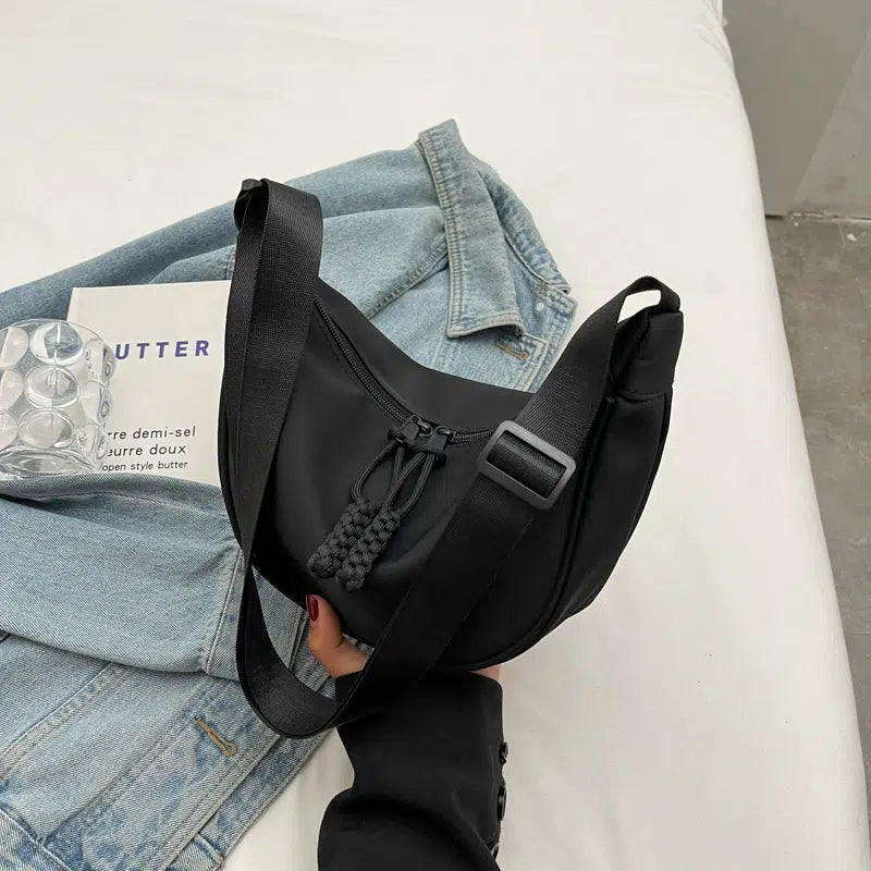 Plush Accessory Crossbody Sling Bag