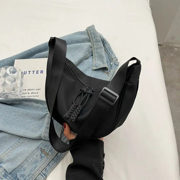 Plush Accessory Crossbody Sling Bag