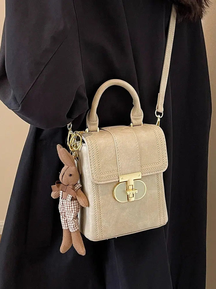 Plush Bunny Accessory Small Square Bag