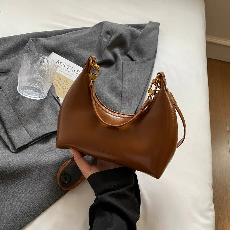 Plush Charm Decoration Shoulder Bag