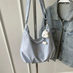 Plush Cloud Charm Shoulder Bag