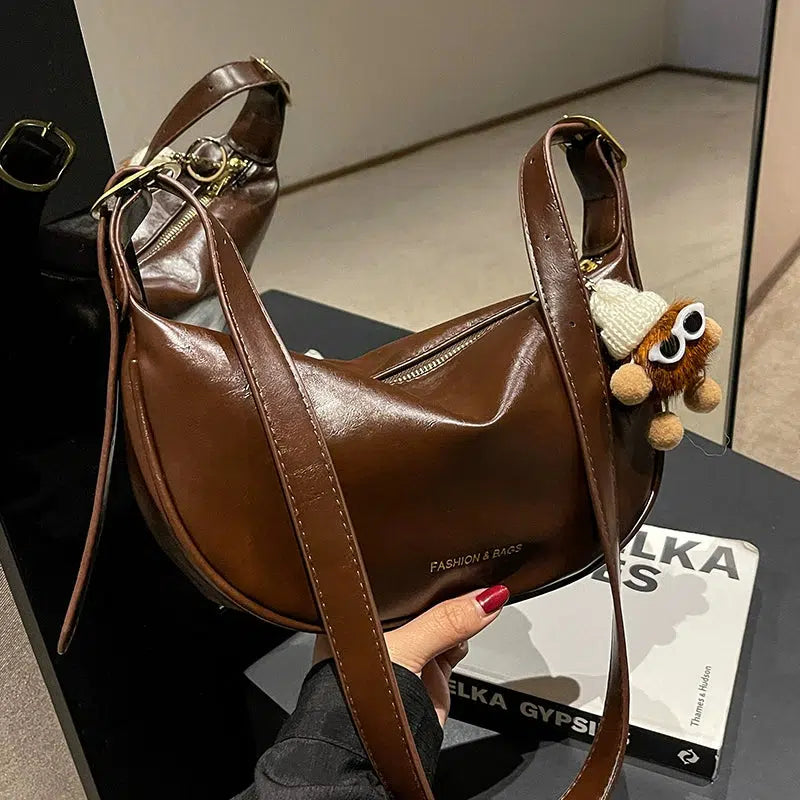 Plush Keychain Accessory Shoulder Bag