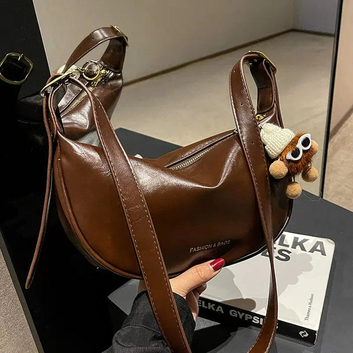 Plush Keychain Accessory Shoulder Bag