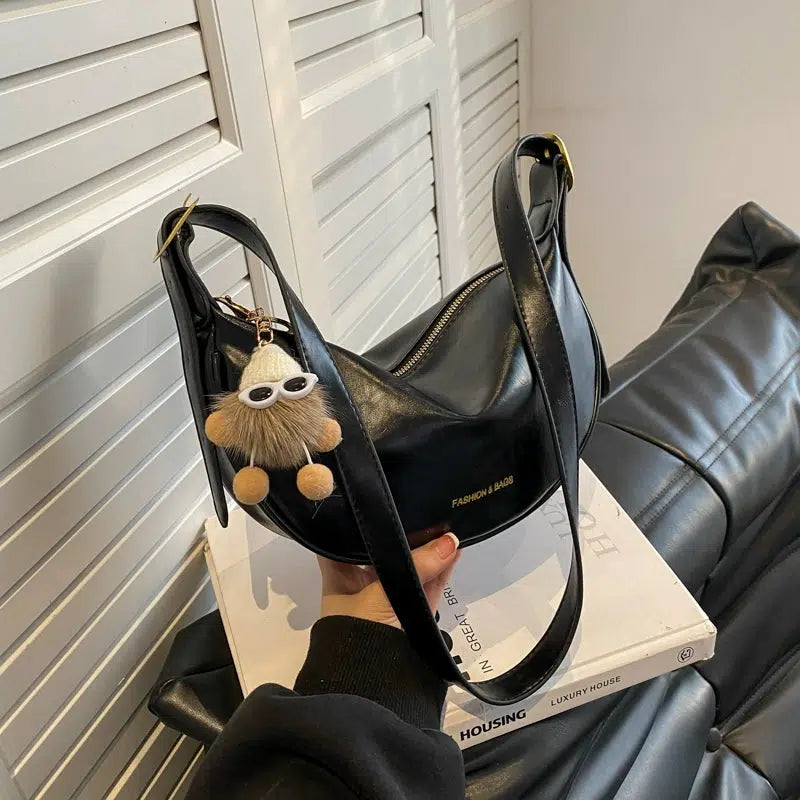 Plush Keychain Accessory Shoulder Bag