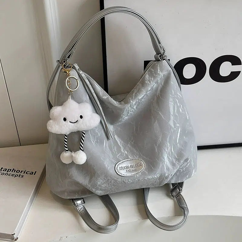Plush Keychain Casual Shoulder Bag