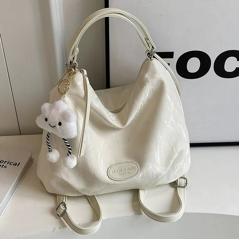Plush Keychain Casual Shoulder Bag