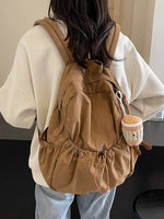 Plush Keychain Large Capacity Backpack