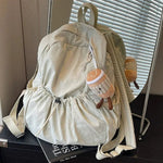 Plush Keychain Large Capacity Backpack