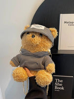 Plush Teddy Bear Shoulder Bag
