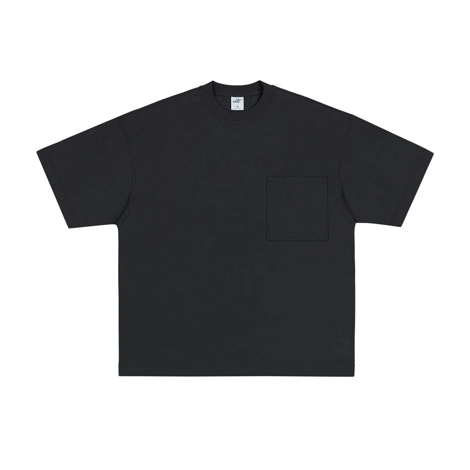 Pocket Outdoor Drop Shoulder T-shirt