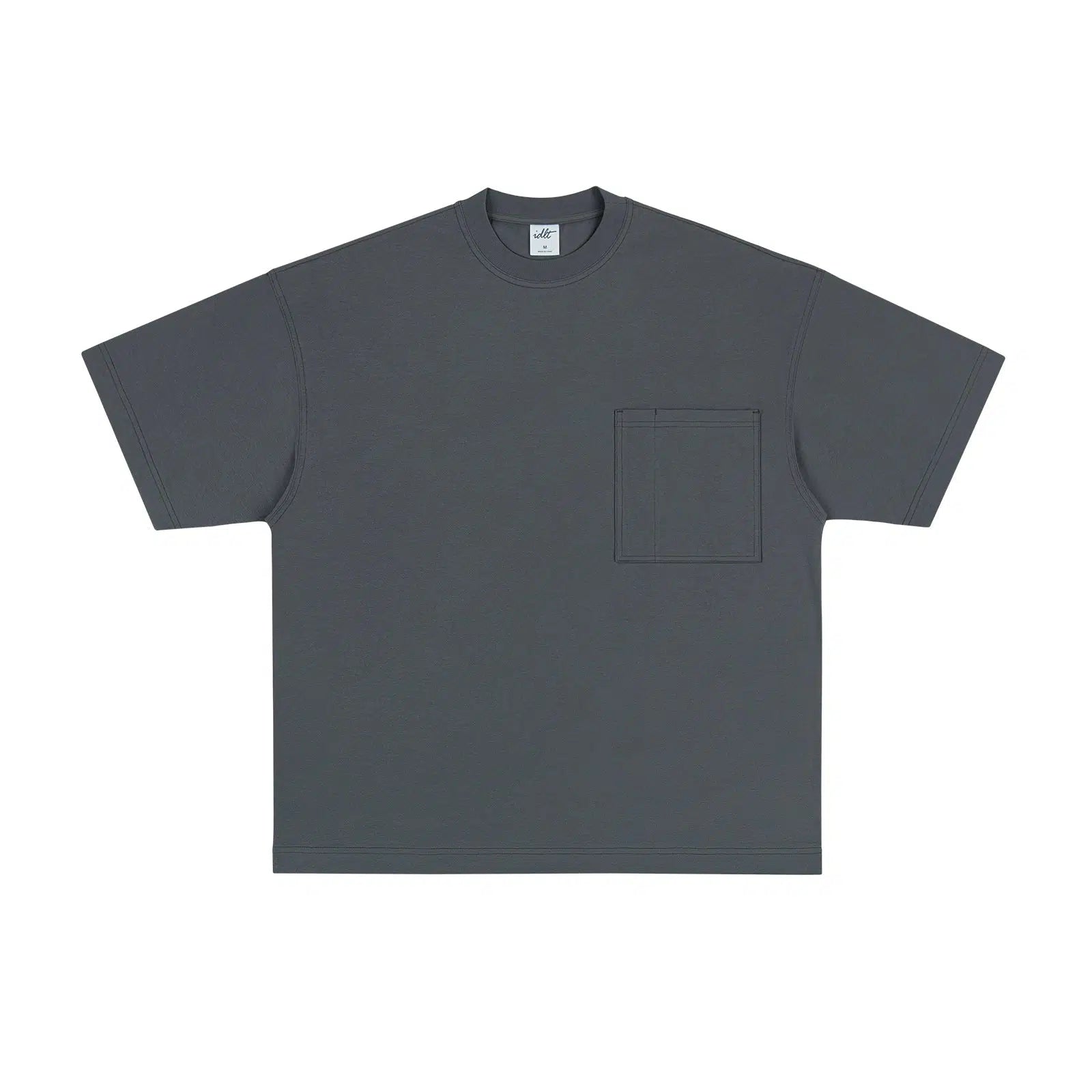 Pocket Outdoor Drop Shoulder T-shirt
