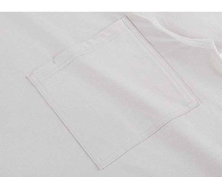 Pocket Outdoor Drop Shoulder T-shirt