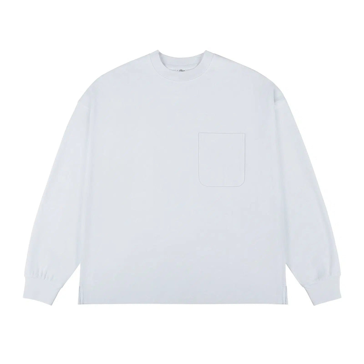 Pocket Solid Color Long Sleeve Shirt