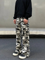 Pockets Camouflage Cargo Pants