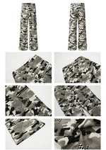 Pockets Camouflage Cargo Pants