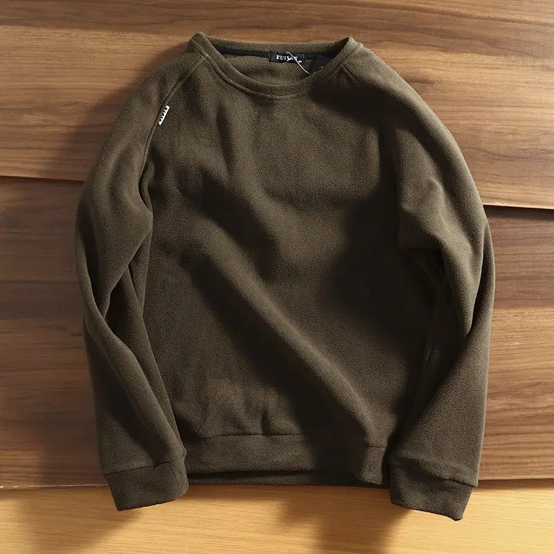 Polar Fleece Round Neck Sweatshirt