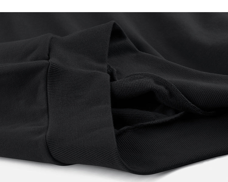 Polo Lapel Basic Sweatshirt