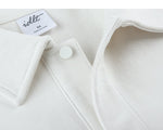 Polo Lapel Basic Sweatshirt