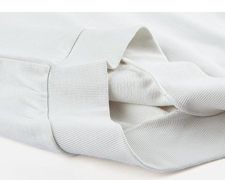 Polo Lapel Basic Sweatshirt