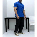 Printed Back Polo T-shirt