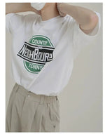 Printed Crew Neck T-shirt