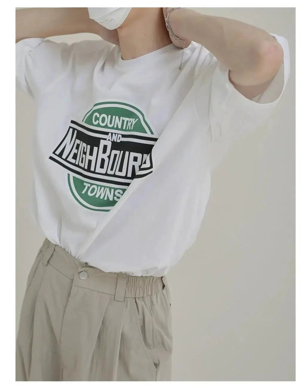 Printed Crew Neck T-shirt