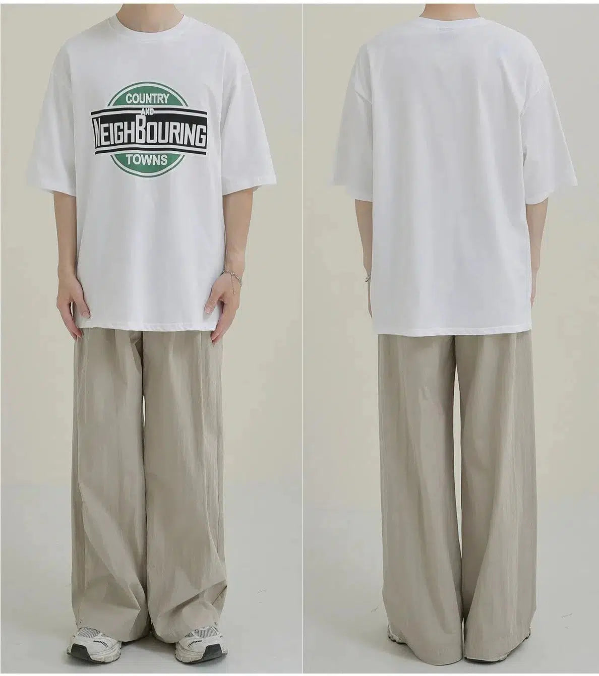 Printed Crew Neck T-shirt