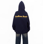 Printed Fleece Hooded Sweatshirt