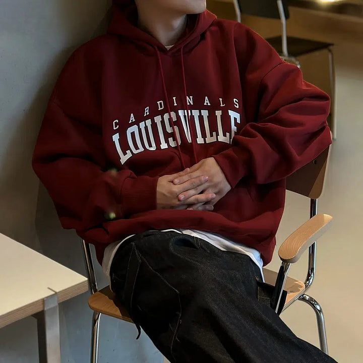 Printed Hooded Sweatshirt