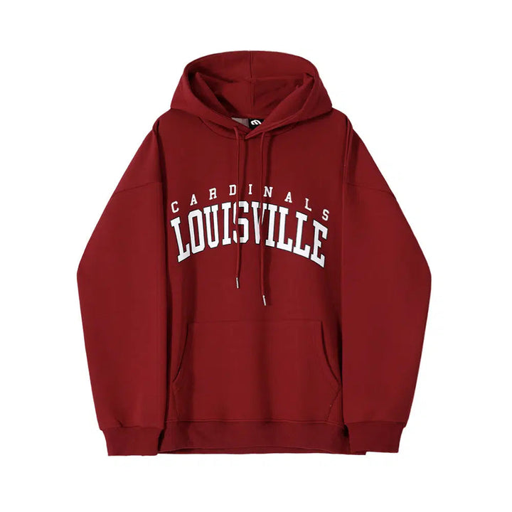 Printed Hooded Sweatshirt