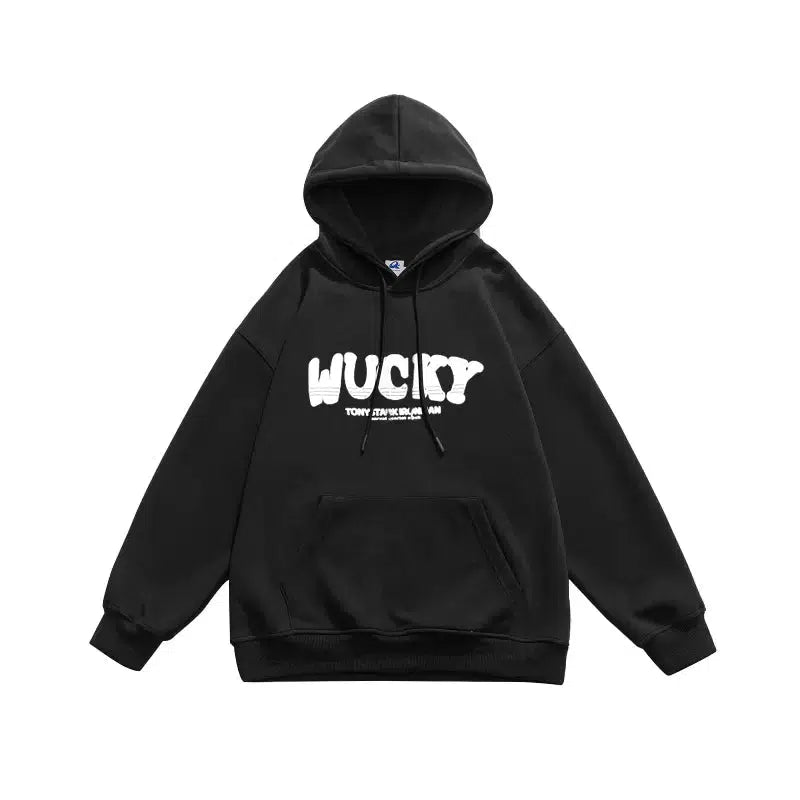Printed Hooded Sweatshirt