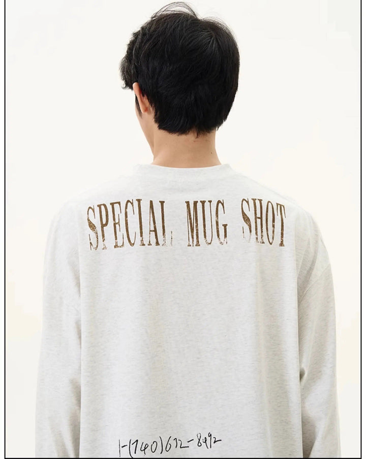 Printed Long-sleeved Sweatshirt