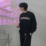 Printed Round Neck Sweatshirt