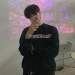 Printed Round Neck Sweatshirt