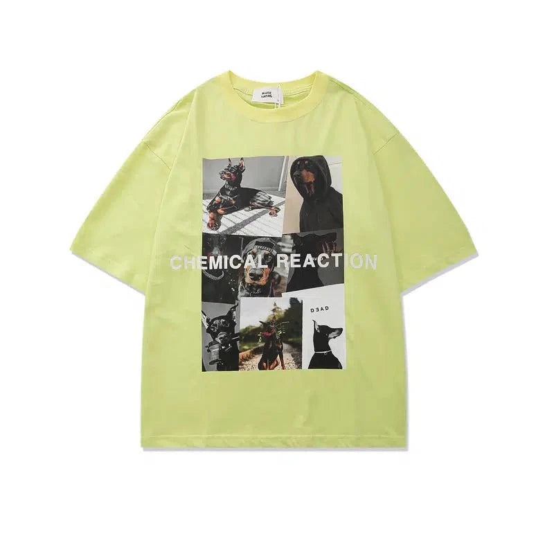 Printed Round Neck T-shirt