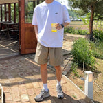 Printed Round Neck T-shirt