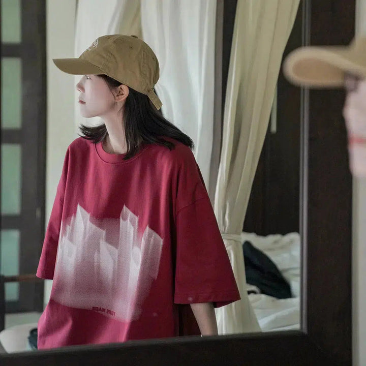 Printed Short-Sleeved T-Shirt