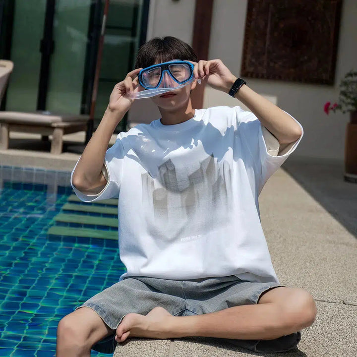 Printed Short-Sleeved T-Shirt