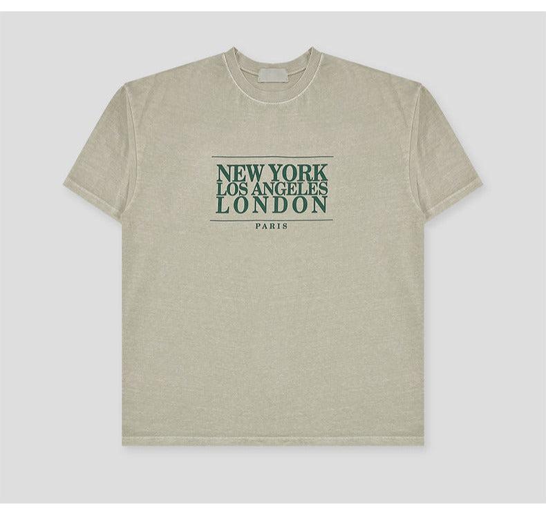 Printed Short-sleeved T-shirt