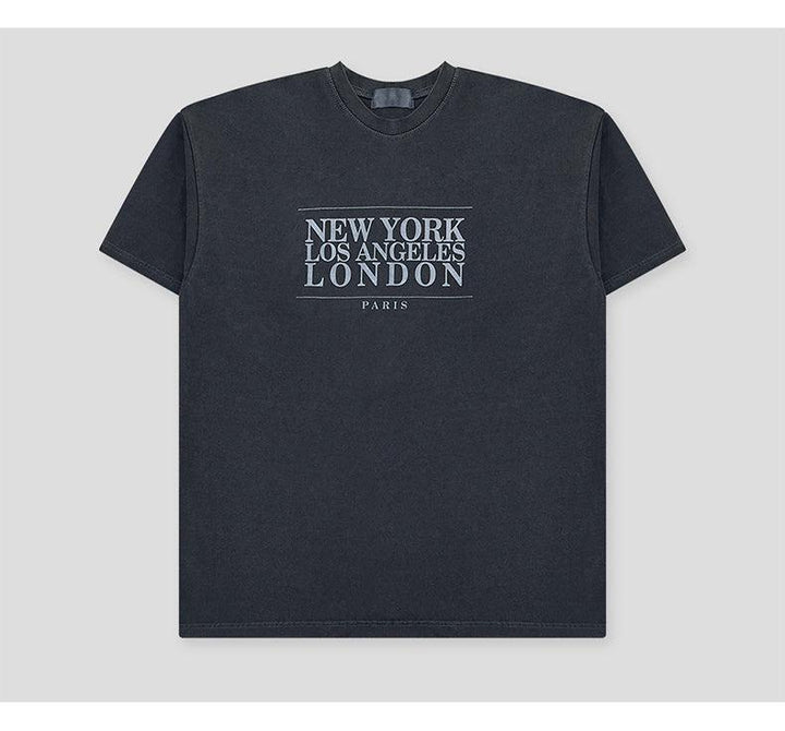 Printed Short-sleeved T-shirt