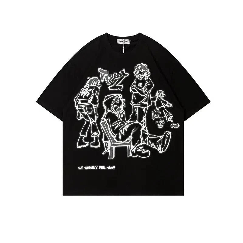 Printed Short-sleeved T-shirt