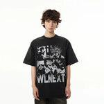 Printed Short-sleeved T-shirt