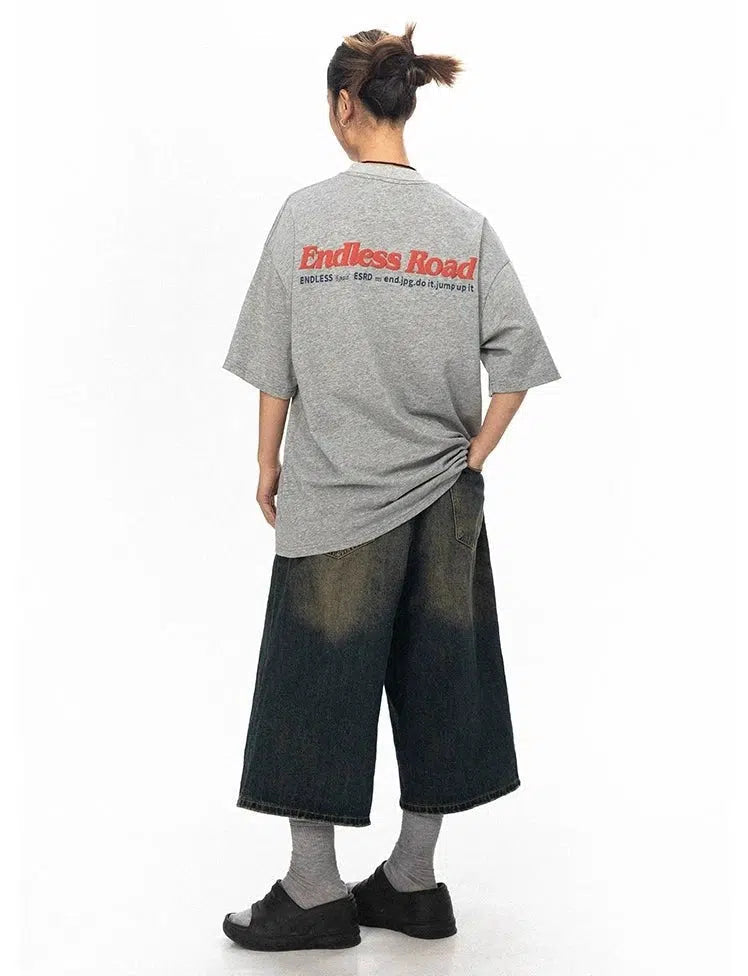 Printed Short-sleeved T-shirt