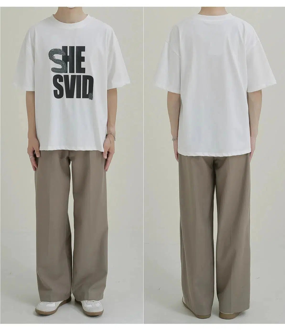 Printed Short-sleeved T-shirt