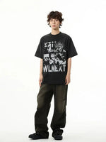 Printed Short-sleeved T-shirt