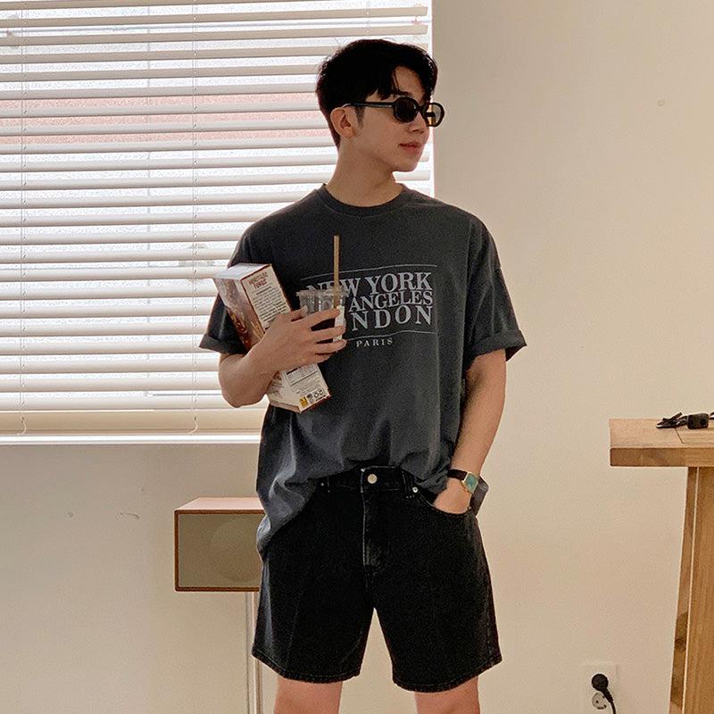 Printed Short-sleeved T-shirt