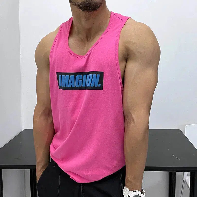 Printed Sleeveless Vest