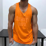 Printed Slim Athletic Vest