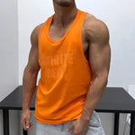 Printed Slim Athletic Vest