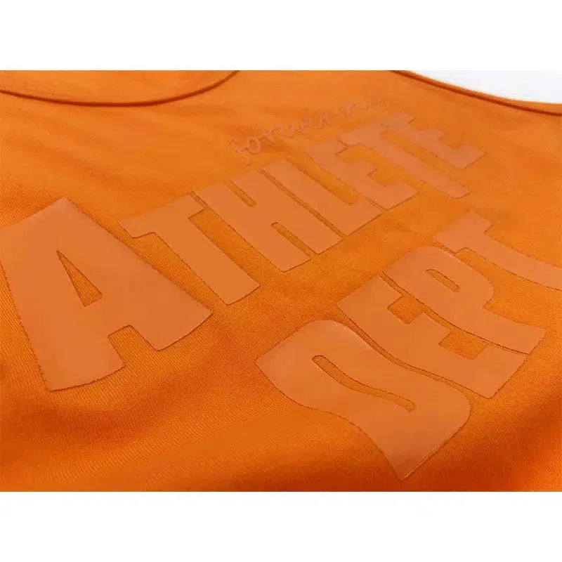 Printed Slim Athletic Vest